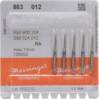 Diamanten 863, gyémántcsiszoló, kék, ISO 012, RA, 5 darab