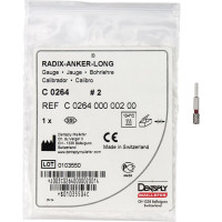 RADIX-ANKER-LONG - csomag 6 Bohrlehre méret 2 - C026400000200 RADIX-ANKER-LONG - csomag 6 Bohrlehre méret 2 - C026400000200