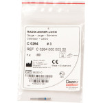 RADIX-ANKER-LONG - csomag 6 Bohrlehre méret 3 - C026400000300