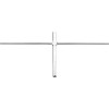 Kapocskereszt (TK), Nemesacél, 1 mm, 10 darab