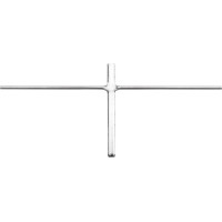 Kapocskereszt (N), Nemesacél, 0,9 mm, 100 darab