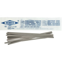 Stahlcarbo® Streifen - 12 darabos csomag, sárga, einseitig, 4 mm breit, Stärke 0,07 mm - F304