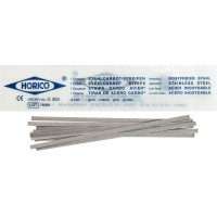 Stahlcarbo® Streifen - 12 darabos csomag, zöld, einseitig, 4 mm breit, Stärke 0,15 mm - G304
