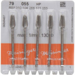 Stahlfräser 79, acél-frézer, ISO 055, HP, 5 darab