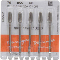 Stahlfräser 79, acél-frézer, ISO 055, HP, 5 darab