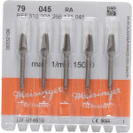 Stahlfräser 79, acél-frézer, ISO 045, RA, 5 darab