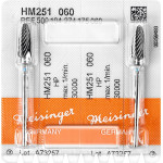 HM-Fräser, (frézer), 251, kék, ISO 060, HP, 2 darab