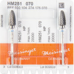 HM-Fräser, (frézer), 251, kék, ISO 070, HP, 2 darab