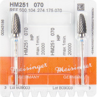 HM-Fräser, (frézer), 251, kék, ISO 070, HP, 2 darab