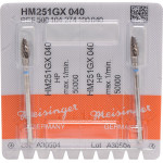 HM-Fräser, (frézer), 251GX, ISO 040, HP, 2 darab