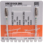 HM-Fräser, (frézer), 251HX, ISO 060, HP, 2 darab