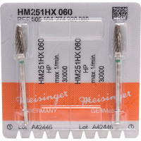 HM-Fräser, (frézer), 251HX, ISO 060, HP, 2 darab