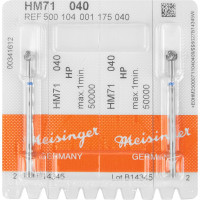 HM-Bohrer 71, fúró, ISO 040, HP, 2 darab