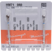 HM-Bohrer 71, fúró, ISO 050, HP, 2 darab