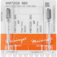 HM-Fräser, (frézer), 72GX, ISO 060, HP, 2 darab