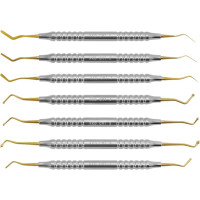 KKD® mf EASY CLEAN CMT Composite-Modellierinstrumente - készlet 7 Instrumente (1-7) - 12310S