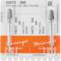 HM-Fräser, (frézer), 75, kék, ISO 060, HP, 2 darab