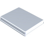ALUMINIUM TRAY - 1 db, Cover silber - PN181461-1