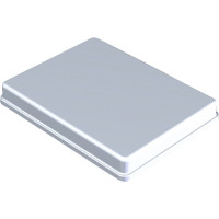 ALUMINIUM TRAY - 1 db, Cover silber - PN181461-1