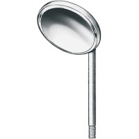 Mundspiegel - 1 db, Ø 10 mm, méret 00, Rhodium - 42-704-10-04