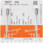 HM-Fräser, (frézer), 77, kék, ISO 050, HP, 2 darab