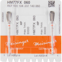 HM-Fräser, (frézer), 77FX, ISO 060, HP, 2 darab