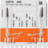 HM-Fräser, (frézer), 79, kék, ISO 040, HP, 2 darab