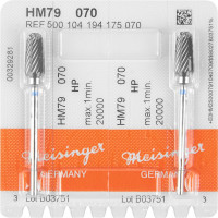 HM-Fräser, (frézer), 79, kék, ISO 070, HP, 2 darab