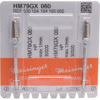 HM-Fräser, (frézer), 79GX, ISO 060, HP, 2 darab