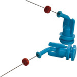 NaviTip™-Tips - 20 darabos csomag, hellblau, Länge 25 mm, Ø 0,33 mm, 29ga - 5114