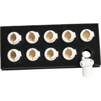 Keramiktiegel für Degutron - Packung 10 Stück