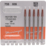 Keramische Schleifer 733, kerámia-csiszoló, barna, ISO 035, HP, 5 darab