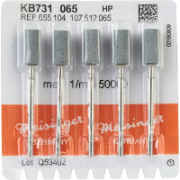 Keramische Schleifer KB731, kerámia-csiszoló, zöld, ISO 065, HP, 5 darab