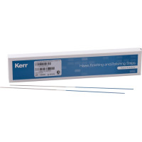 Finier- und Polierstrips - 100 darabos csomag, 1,9 mm breit, grob/mittel, fehér/kék - 290