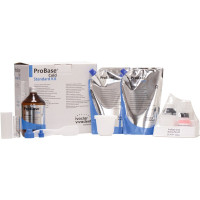 ProBase (Cold) (Pink-V) (Kit), Fogsor-műanyag, rózsaszín, erezett, 1 kg + 500 ml, 1 Csomag