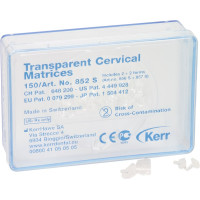 Zervikalmatrizen transparent - csomag 150 Matrizen Form 852 S - 852 S