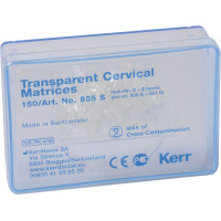 Zervikalmatrizen transparent - csomag 150 Matrizen Form 855 S - 855 S