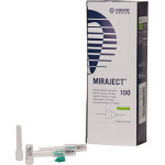 MIRAJECT® Injektionskanülen - 100 darabos csomag, sárga, Ø 0,3 mm, G30 40/10 x-kurz (für die intraligamentäre Anästhesie) - 254205