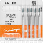 Keramische Schleifer 649, kerámia-csiszoló, zöld, ISO 025, HP, 5 darab