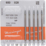 Keramische Schleifer 650, kerámia-csiszoló, zöld, ISO 028, HP, 5 darab