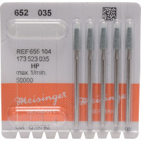 Keramische Schleifer 652, kerámia-csiszoló, zöld, ISO 035, HP, 5 darab