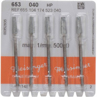 Keramische Schleifer 653, kerámia-csiszoló, zöld, ISO 040, HP, 5 darab