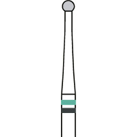 Diamanten 6801Z, gyémántcsiszoló, kék, ISO 010, FG, 2 darab