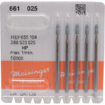 Keramische Schleifer 661, kerámia-csiszoló, zöld, ISO 025, HP, 5 darab