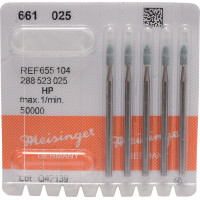 Keramische Schleifer 661, kerámia-csiszoló, zöld, ISO 025, HP, 5 darab