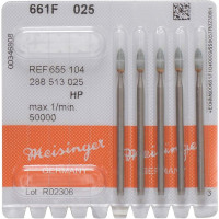 Keramische Schleifer 661, kerámia-csiszoló, zöld, ISO 025, finom, HP, 5 darab