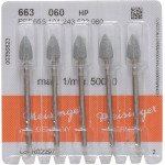 Keramische Schleifer 663, kerámia-csiszoló, zöld, ISO 060, HP, 5 darab