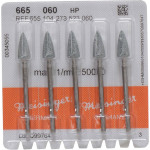 Keramische Schleifer 665, kerámia-csiszoló, zöld, ISO 060, HP, 5 darab