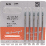 Keramische Schleifer 666, kerámia-csiszoló, zöld, ISO 025, HP, 5 darab