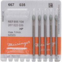 Keramische Schleifer 667, kerámia-csiszoló, zöld, ISO 035, HP, 5 darab